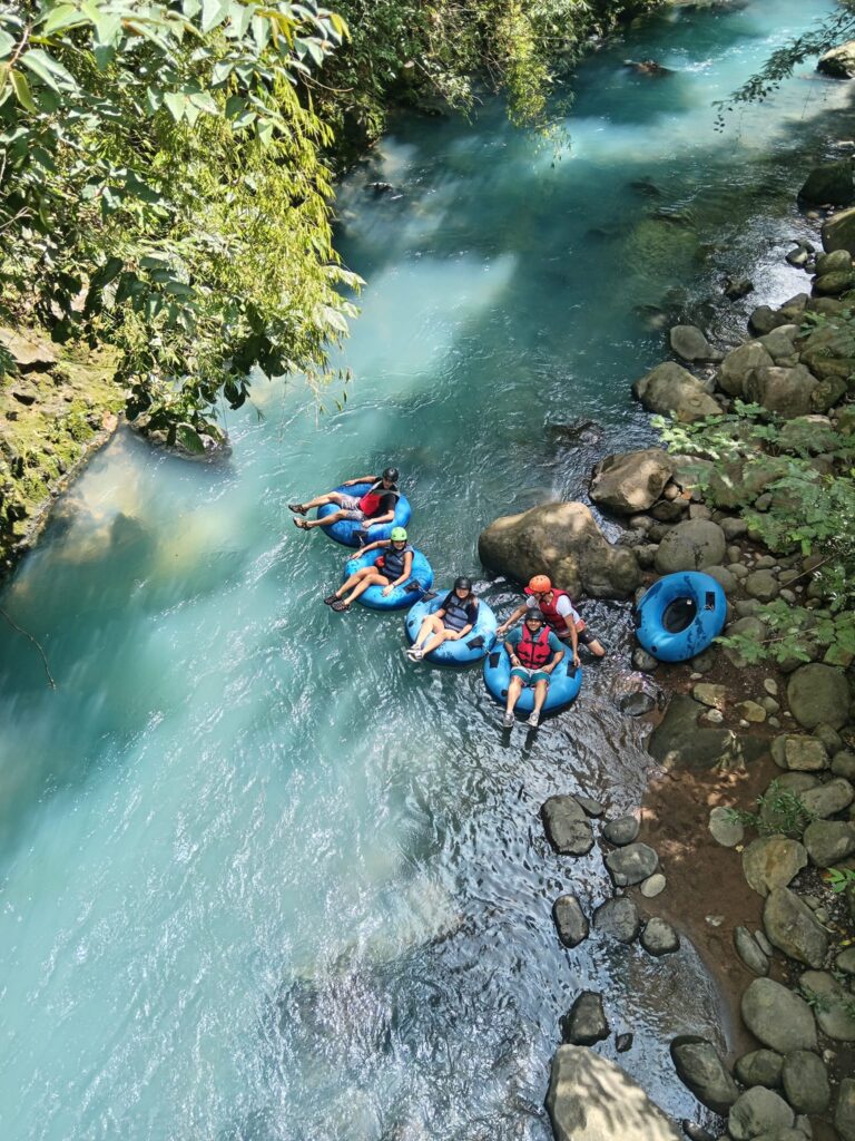 Tubing Safari on Río Celeste, Costa Rica