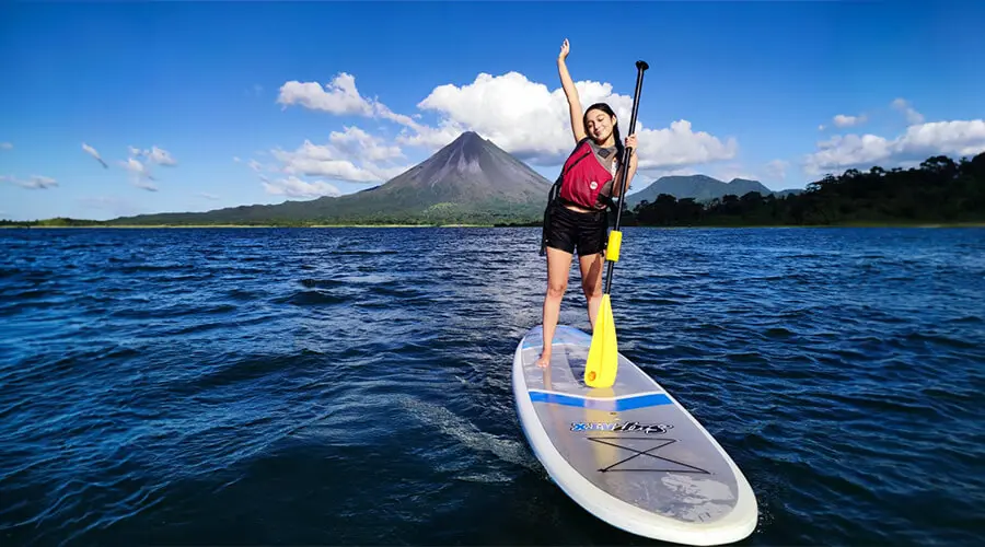 Stand Up Paddle at Lake Arenal